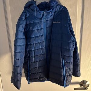 Eddie Bauer Boys Reversible Puffer Jacket